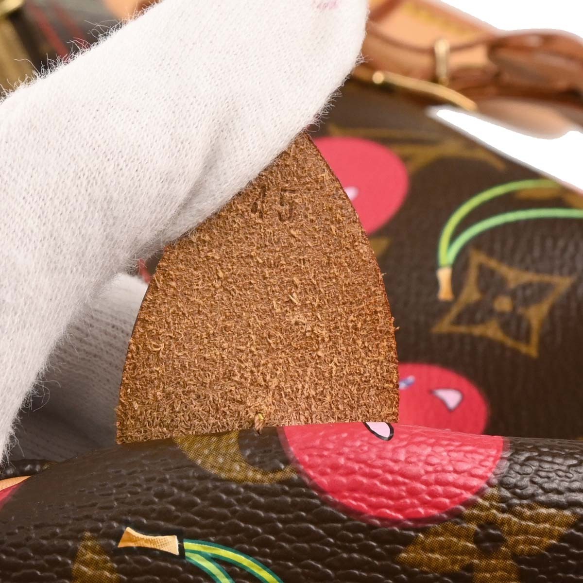 Louis Vuitton Monogram Cherry Keepall 45 Duffle Handbag M95011 195846 image 8