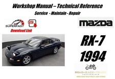 MAZDA RX-7 RX7 Service Repair Workshop Manual 1994