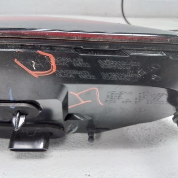 2016 MASERATI GHIBLI Set 2 Tail Lights Quarter Panel Mounted