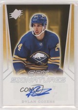 2021-22 SPx Signatures Dylan Cozens #SPX-DC Auto 0ga1