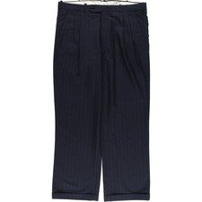 Vintage 80'S-90'S Men's Two-pleat Slacks Size W37