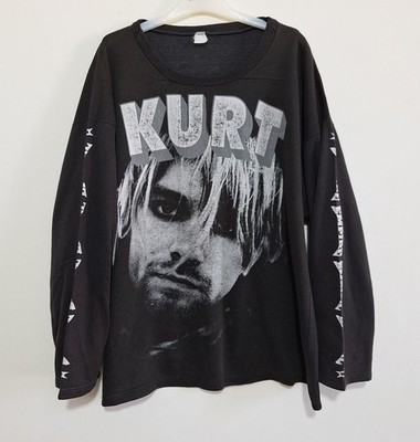 Vintage Nirvana Kurt Cobain 1994 Long Sleeve Shirt  Empire Size XXL