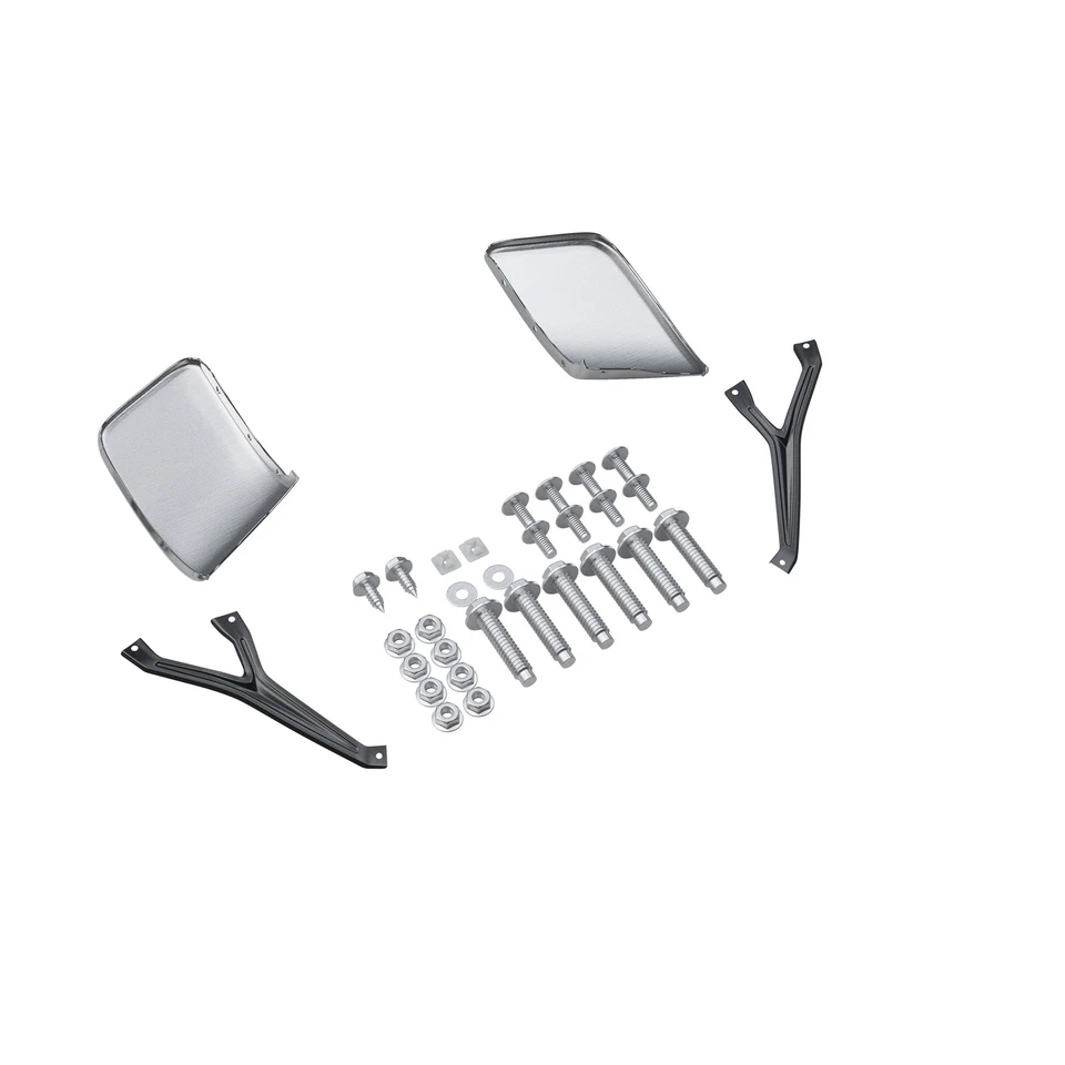 Chrome Rear Bumper Without Sensor Hole For 09-19 Dodge Ram 1500 10-12 2500 3500 Foto 2 de 4