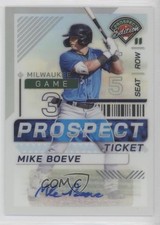 2024 Panini Prospect Edition Silver Prizm Signatures Mike Boeve #69 Auto 1id5