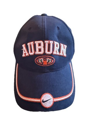 Nike Team Auburn Tigers Sample Strapback Hat Made in Korea VINTAGE