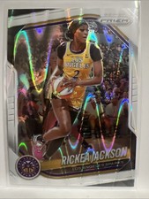 2025 WNBA Prizm Rickea Jackson White Seismic #118 Los Angeles Sparks