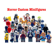 Horror Movie Minifigures Terrifer Clown Art Pennywise Jason Voorhees Mike Myers