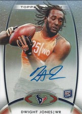 Dwight Jones 2012 Topps Platinum Rookie Autographs Refractors Rookie Card