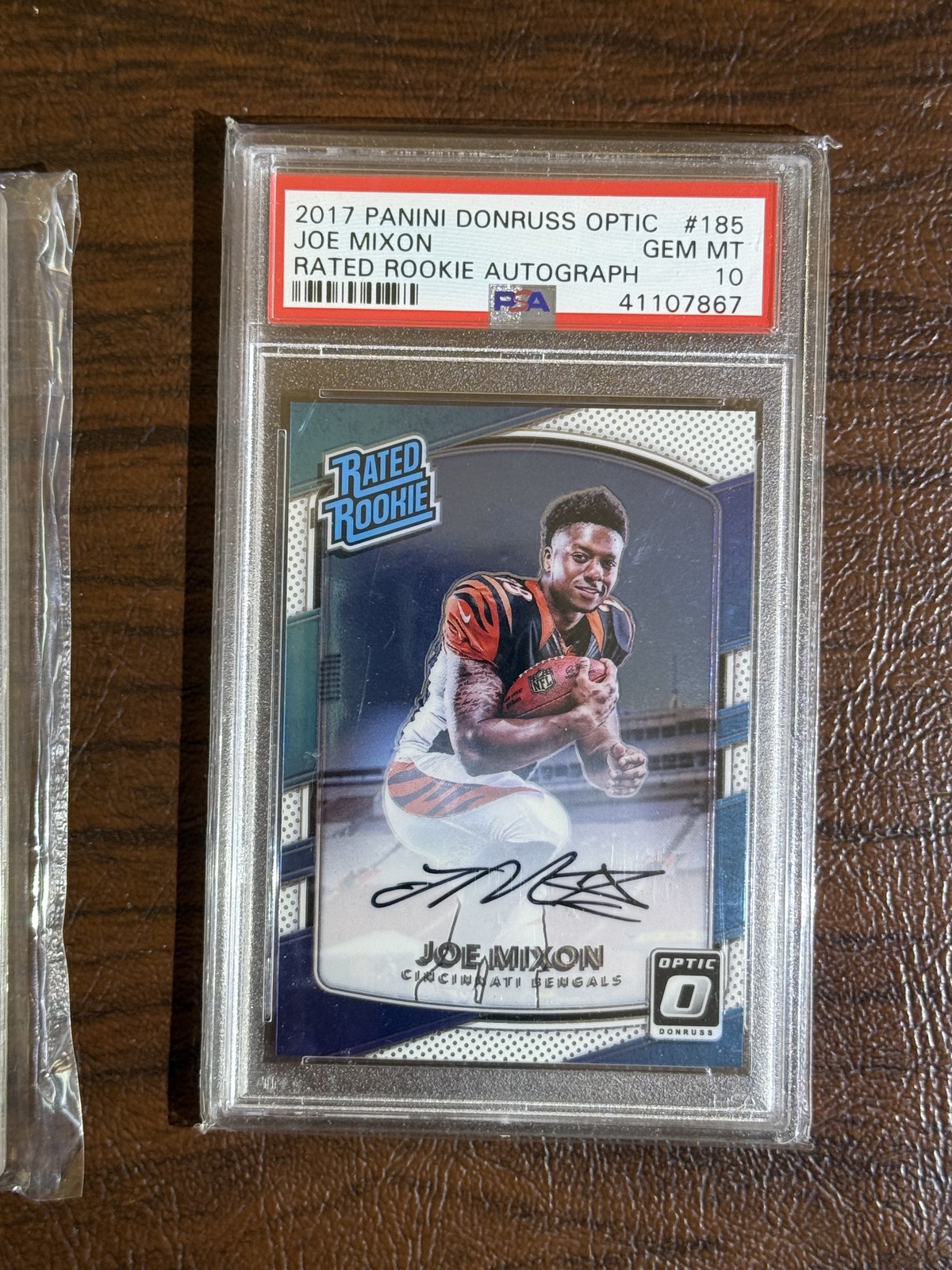 Joe Mixon Panini Donruss Optic #185 Autograph