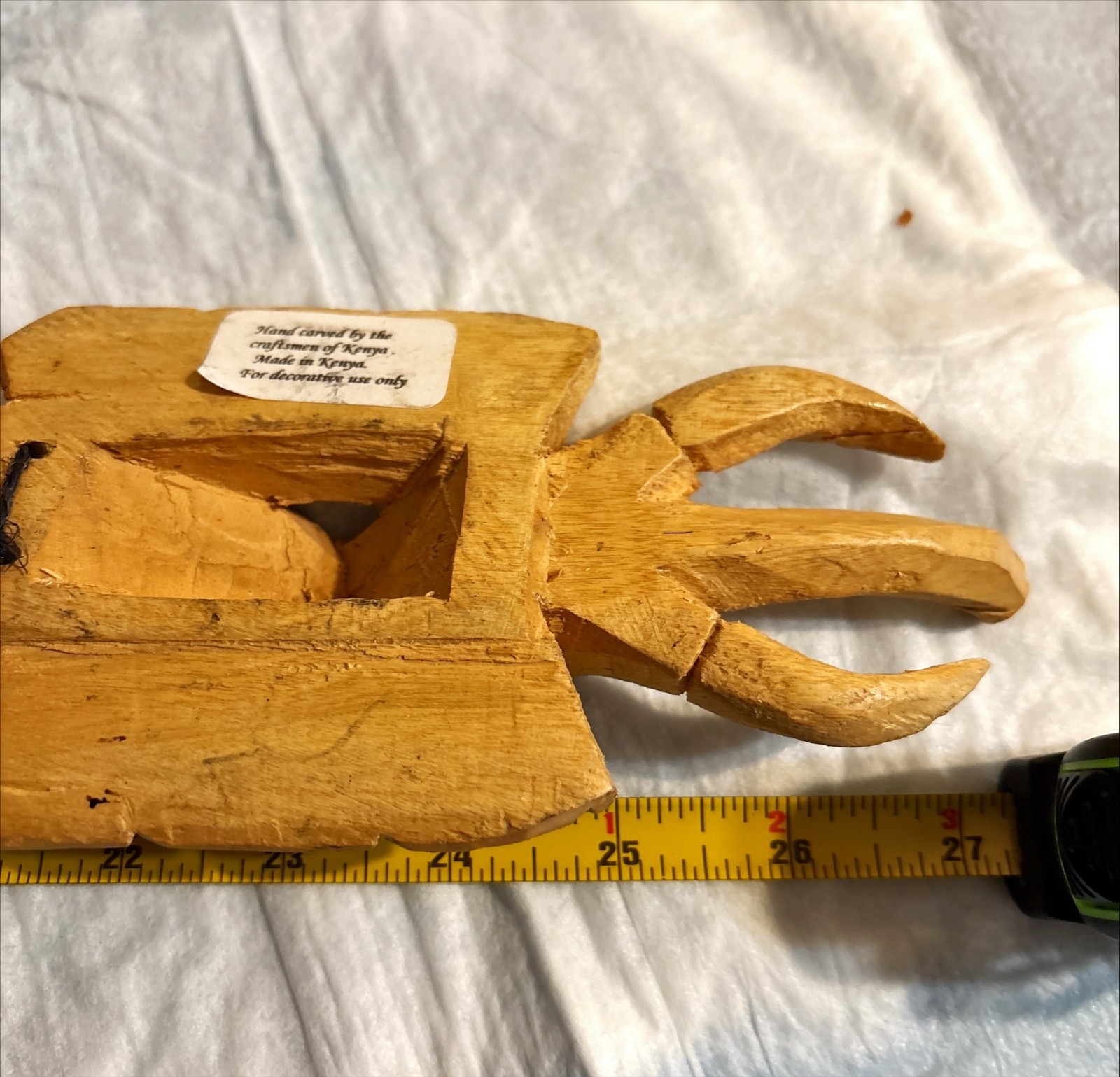 Animal Head Masks from Kenya, Set of 4 Hand Carved Zebra, Elephant, Giraffe, Lep