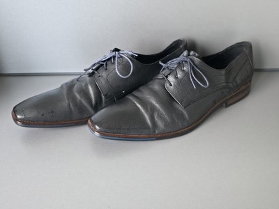 LLOYD Business Schuhe Herren Gr. 49,5 / UK14 / US15 Schwarz Leder Sondermodell