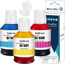 LCL Inchiostro 3-Pack 1C1M1Y 135ML Canon MAXIFY GX7050 GX6050 GX5050 GX4050 GX30