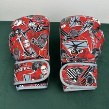 Sanabul Sticker Bomb Star Wars 8oz Gloves Imperial Red Boxing Kickboxing 