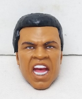 WWE Ultimate Edition SDCC 2023 Ex. ''Muhammad Ali'' Head ONLY For 7'' Custom Fodder