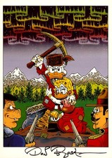 Don Rosa Dagobert Druck / Scrooge print SIGNI...