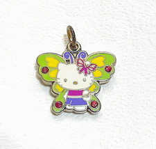 HELLO KITTY Butterfly w Rhinestones Charm It Sanrio Vintage Must Have OOP RARE