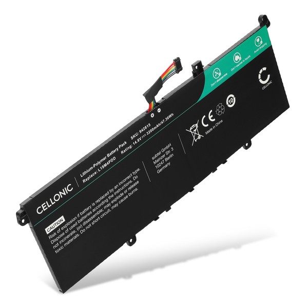 1X Ersatz Akku FüR Lenovo SB10Z37619 3200Mah-image