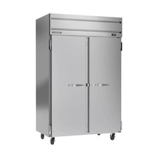 Beverage Air HFS2HC-1S 52" 2-Section Reach-In Freezer, 2 Solid Doors, Top Mou...