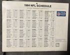 Denver Broncos Vintage Officially Licensed 17-Month Calendar 1984 NFL Schedule — photo 3