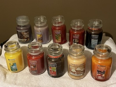 Rare Yankee Candle 22oz Large Jar Variety Collector Scents.YOU PICK All Seasons!