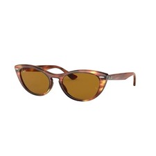 Ray-Ban Nina RB4314-N Cat Eye Brown Sunglasses 954/33 54-18 140