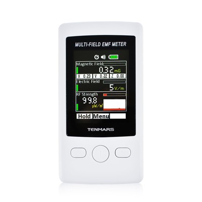 EMF Detector Multi-Field EMF Meter Pocket 2000mG Electromagnetic Electric Met...