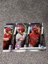 2017 Bowman Talent Pipeline Mickey Moniak, JP Crawford, Dylan Cozens 