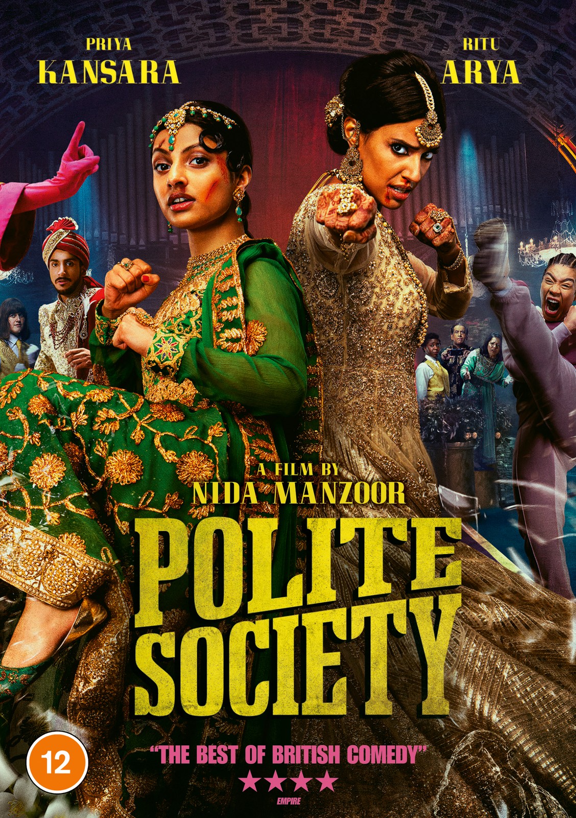 Polite Society (DVD) Jenny Funnell Ritu Arya Ella Bruccoleri Priya Kansara