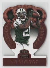 2014 PANINI CROWN ROYALE CHRIS JOHNSON #65 BRONZE JETS