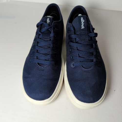 Allbirds Men's Canvas Piper 2 Deep Navy Size 12 Everyday - Picture 2 of 9