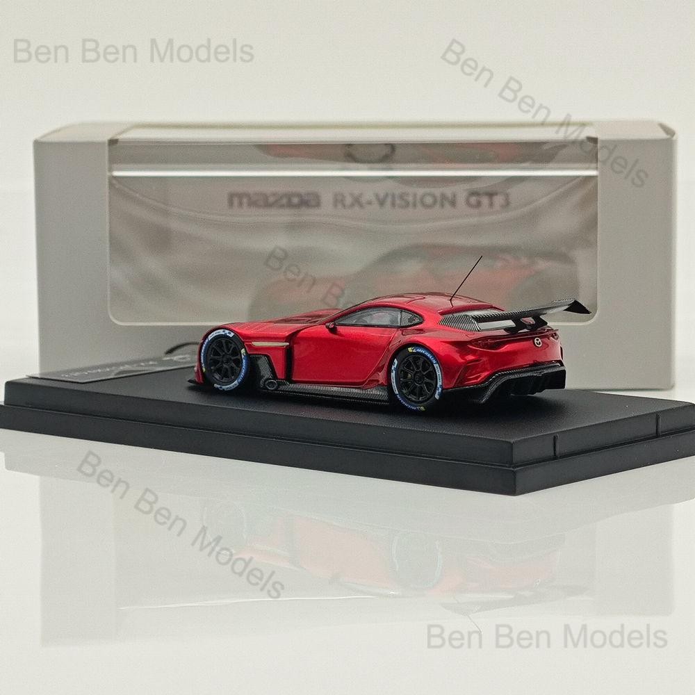 Glory 1:64 RX Vision GT3 Coupe Racing Sports Model Red Diecast
