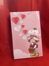 Handmade Reusable Sticker Book I Traveler Size Strawberry Shortcake Style