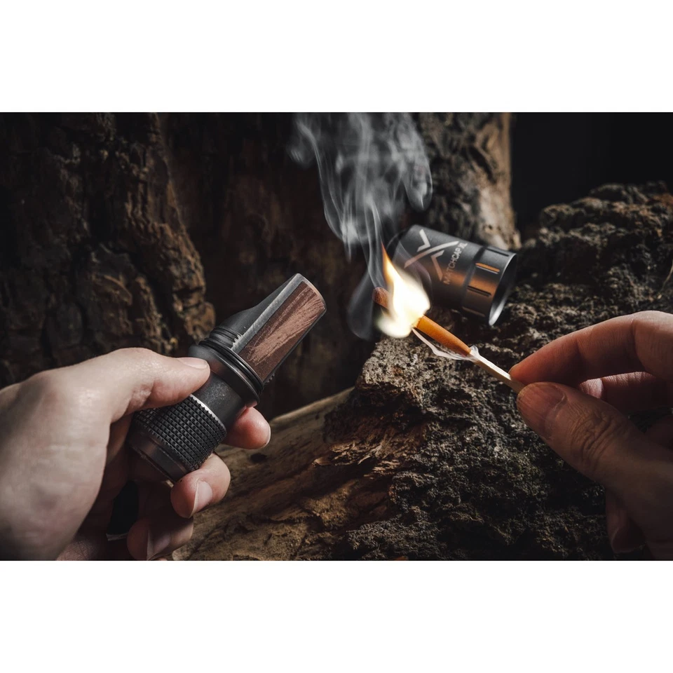 Exotac MATCHCAP XL Estojo Impermeável Match and Striker - Laranja Blaze - Imagem 4 de 4