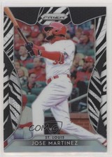 2019 Panini Prizm Tier II Zebra Prizm 69/99 Jose Martinez #170 n1u