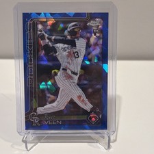 2025 Topps Chrome Update Series Sapphire Edition - Zac Veen #USC28 (RC)