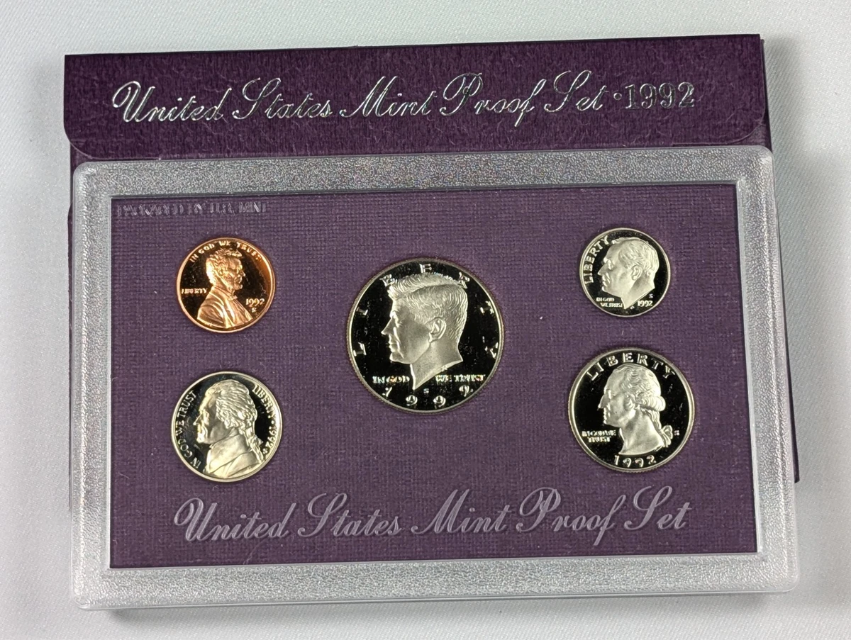 1992 US Coin Proof Sets for sale | eBay