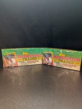 1990 Lot of 2 Topps Traded Baseball NEW Factory Sealed Box 132 Cards *RG30*