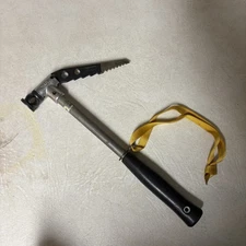 Vintage Stubai Tirol Metal Shafted Ice Axe Round Adze 15 Inches Extrem 150