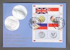 MayfairStamps United Nations FDC 2008 Coin & Flag Series United Kingdom Singapor