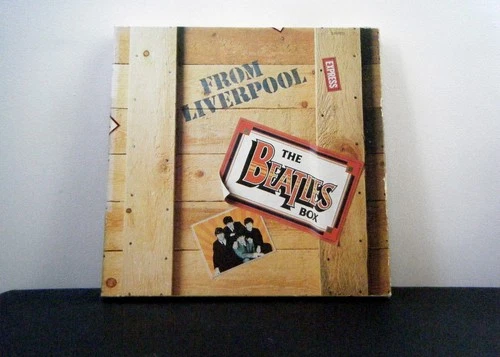 THE BEATLES 8 Vinyl LP Box Set From Liverpool The Beatles Box 1980 EMI Toshiba