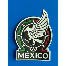 2 x Mexico Player Size Football Soccer Shirt Jersey Iron On Patch Badge