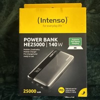 Intenso Powerbank HE25000 PD 3.1 25000 Mah Max. 140 W 1X USB Typ
