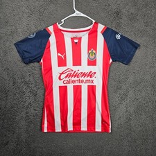 Puma Chivas de Guadalajara Soccer Jersey Mens Medium Jefe Rictor Caliente Mexico