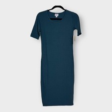 LuLaRoe Julia Bodycon Dress XS Ocean Blue NWT Women’s Short Sleeve