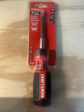 CRAFTSMAN CMHT68131 Ratcheting Screwdriver, SpeedDrive with 7 Bits
