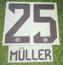 Thomas Müller Flock Set in Erwachsenen Size für euer Bayern Home Trikot 2024/25
