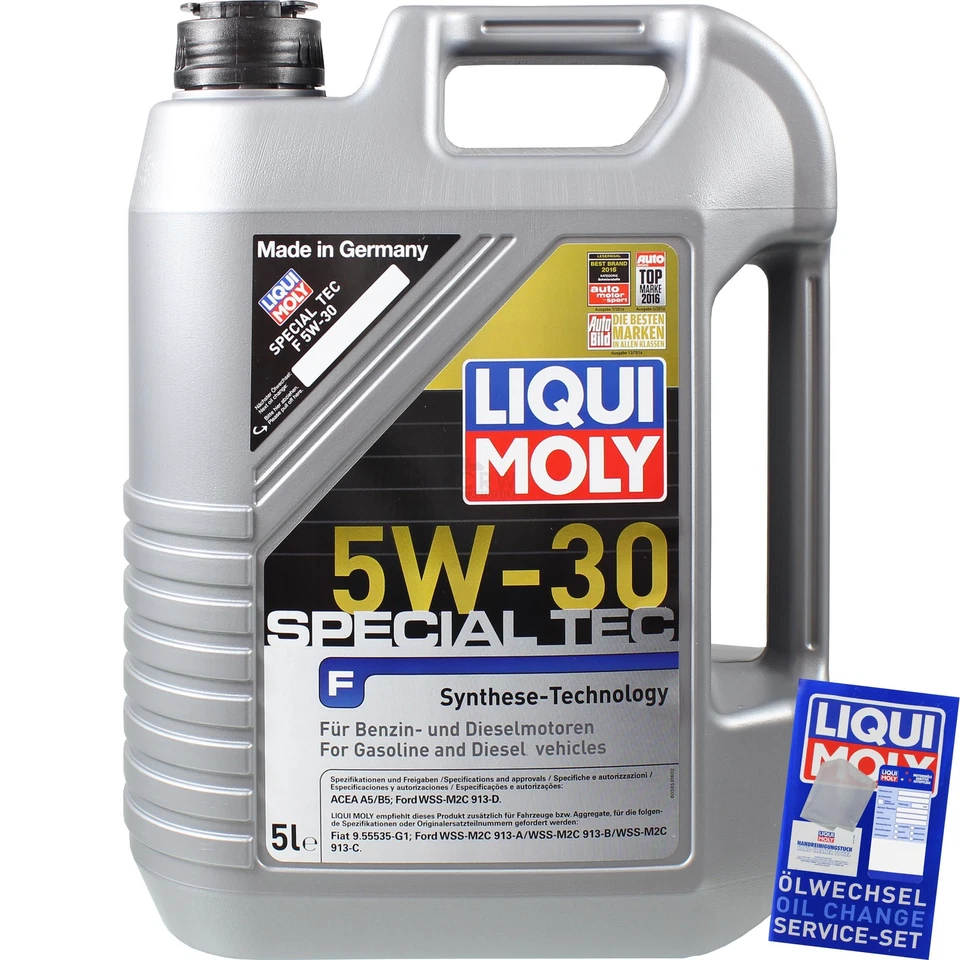 INSPEKTIONSKIT FILTER LIQUI MOLY ÖL 5L 5W-30 für Ford Focus II Turnier DA_ FFS - Bild 2 von 4