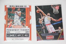 Lot of 2 Al Horford Basketball Cards 2020 Panini Contenders Draft Picks Treads