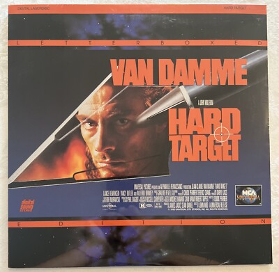 Hard Target (Laserdisc, 1994) *NEW/SEALED*