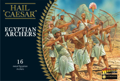 ÄGYPTISCHE BOGENSCHÜTZEN - HAIL CAESAR - WARLORD GAMES - 1. KLASSE -
